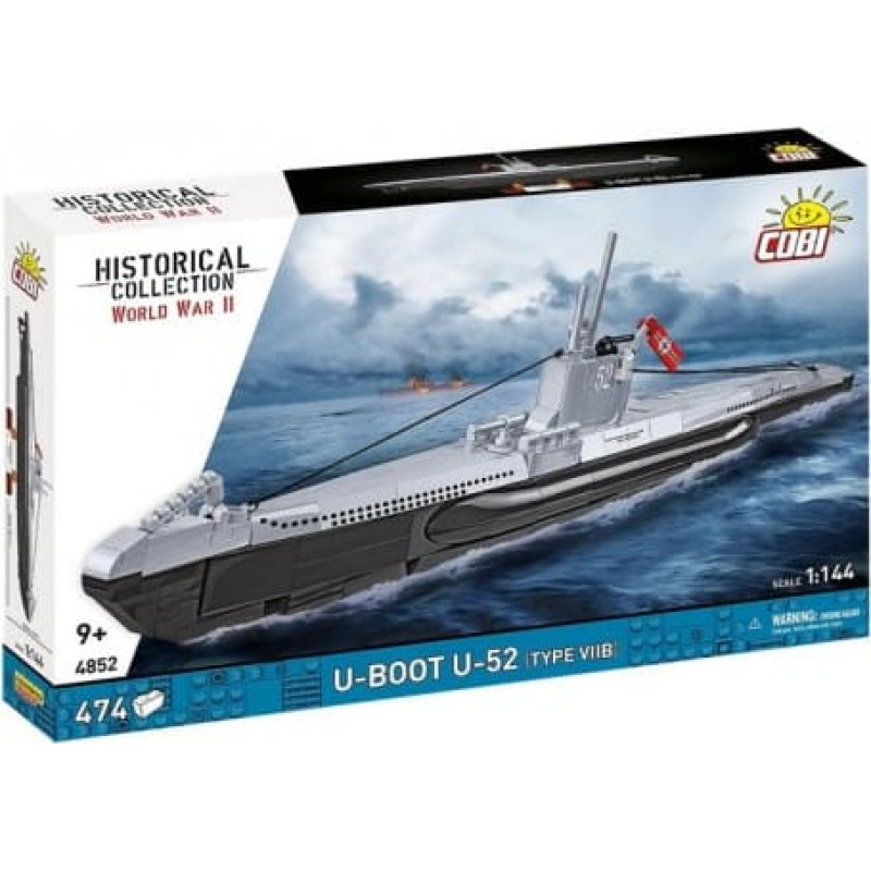 Cobi Klocki Klocki U-Boot U-52 474 elementy