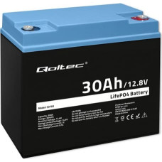 Qoltec LiFePO4 battery 12.08V, 30Ah, 384Wh, BM