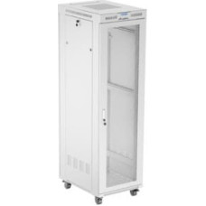 Lanberg Free-standing installation rack cabinet 19 inches 42U 600x800 perforated doors LCD gray (Flat pack)