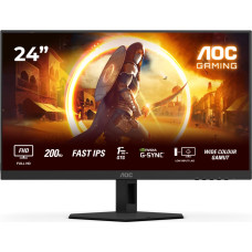 AOC G4 24G4HRE монитор для ПК 60,5 cm (23.8") 1920 x 1080 пикселей Full HD LED Черный, Красный