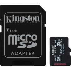 Kingston Technology Industrial 32 GB MicroSDHC UHS-I Klasės 10