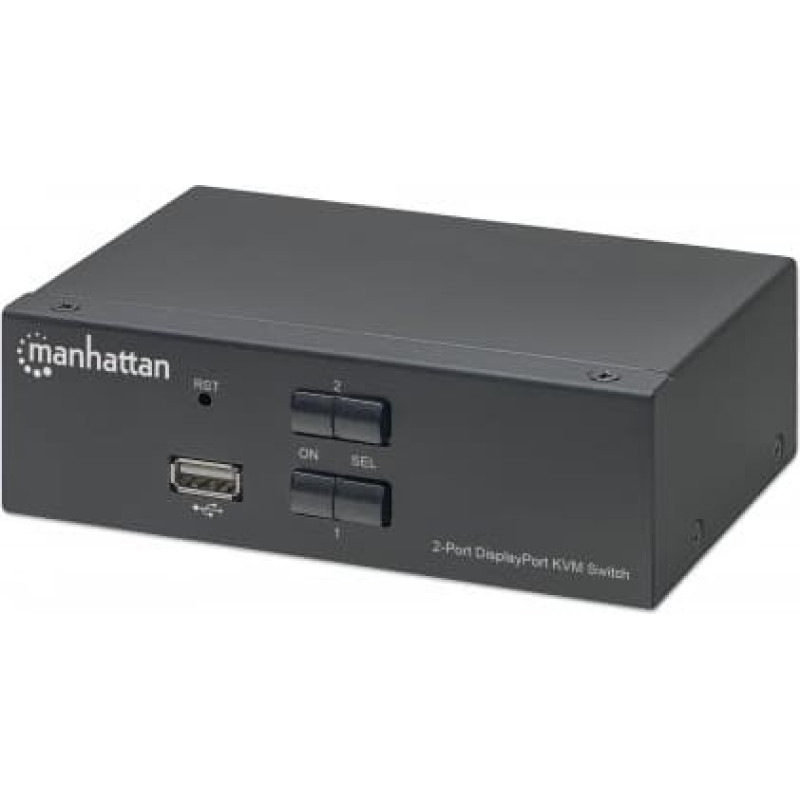 Manhattan 153546 KVM переключатель Черный