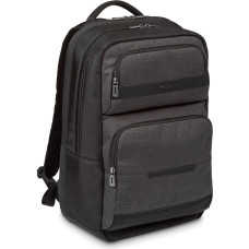 Targus CitySmart backpack Casual backpack Black, Grey Faux leather, Polyurethane (PU)