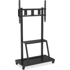 Techly ICA-TR30 reklaminio ekrano laikiklis 2,54 m (100") Juoda