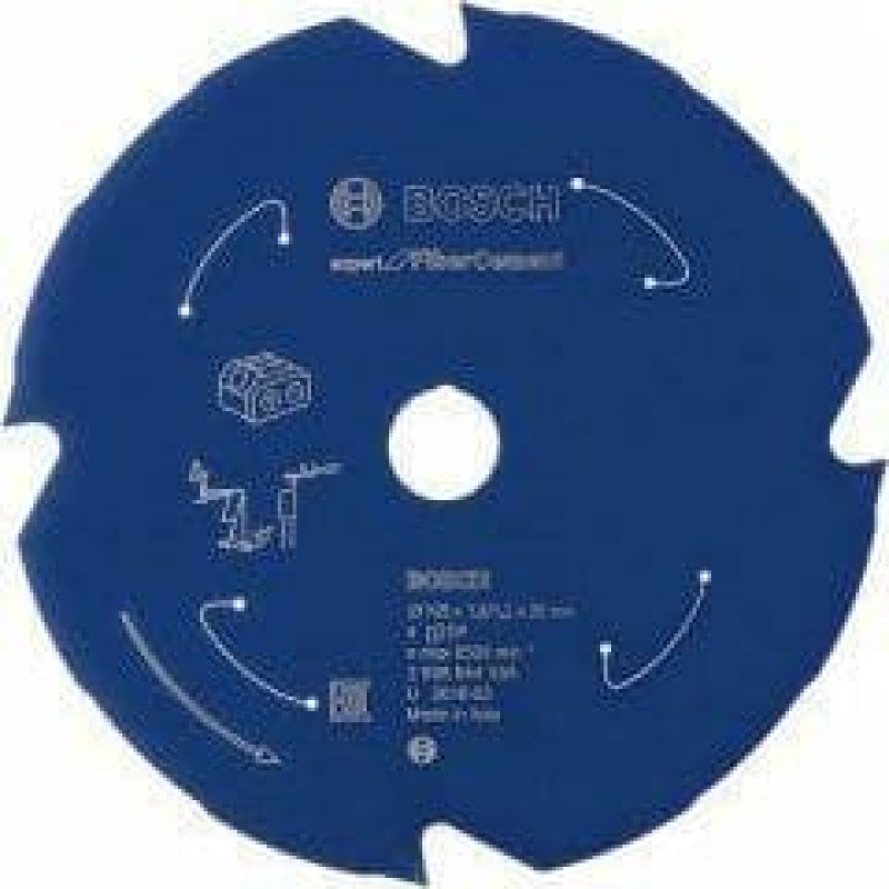 Bosch Piła Tarczowa Fiber Cement Expert 160x20mm 4-zęby B2608644554
