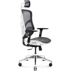 Diablo Chairs Krzesło biurowe Diablo Chairs V-Basic Biało-czarne