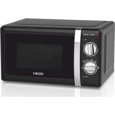 Haeger Kuchenka mikrofalowa Haeger Mikrofal&oacute;wka Haeger Sous-chef 20 20 L Czarny 700 W (20 L) 700W