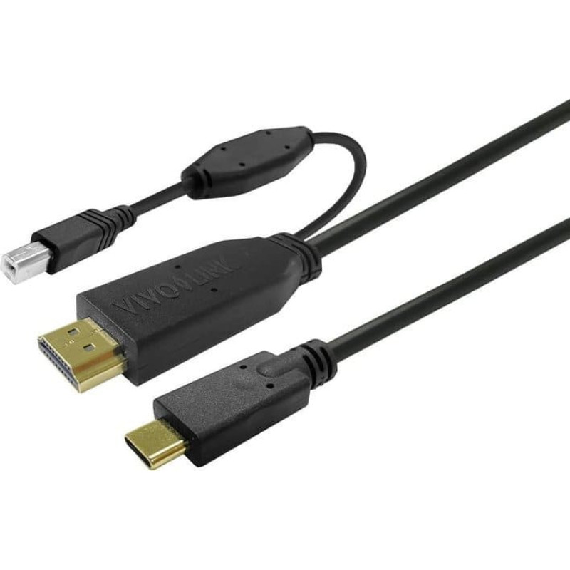 Vivolink Kabel USB VivoLink USB-C - HDMI 7.5 m Czarny (PROUSBCHDMIUSBB7.5)