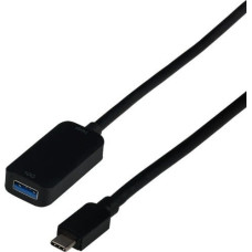 EFB Kabel USB EFB USB-C - USB-A 5 m Czarny (EBUSBC-USBA10GE.5)