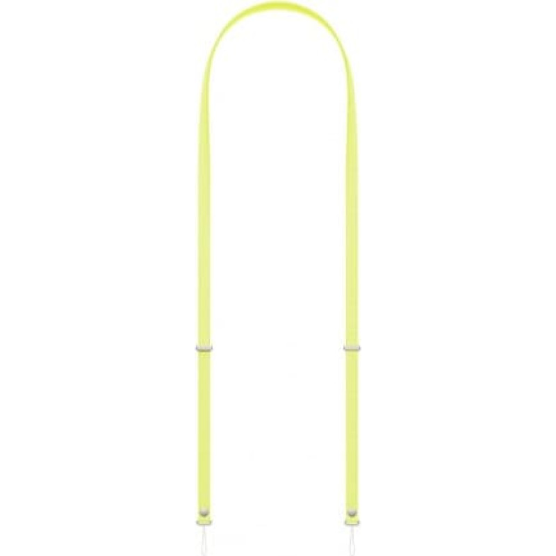 Apple Crossbody strap - neon yellow