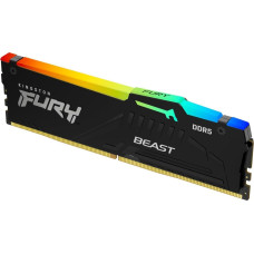 Kingston Fury Pamięć Kingston Fury Beast RGB, DDR5, 16 GB, 6000MHz, CL36 (KF560C36BBE2A-16)