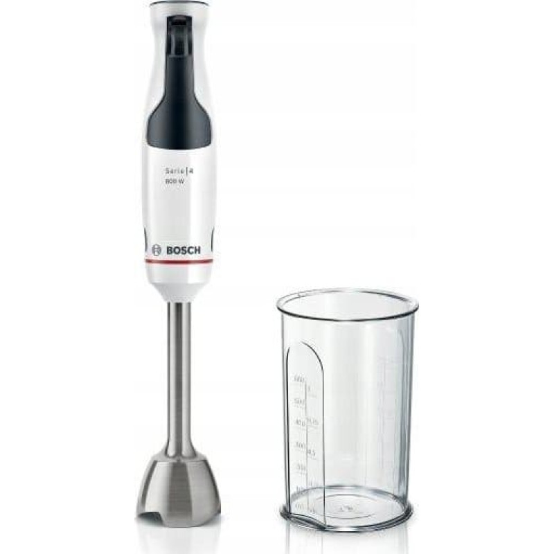 Bosch Serie 4 MSM4W410 blender Immersion blender 800 W Anthracite, White