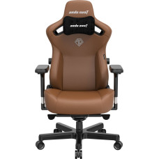 Anda Seat Fotel gamingowy sk&oacute;rzany Anda Seat Kaiser 3 L brązowy obrotowy