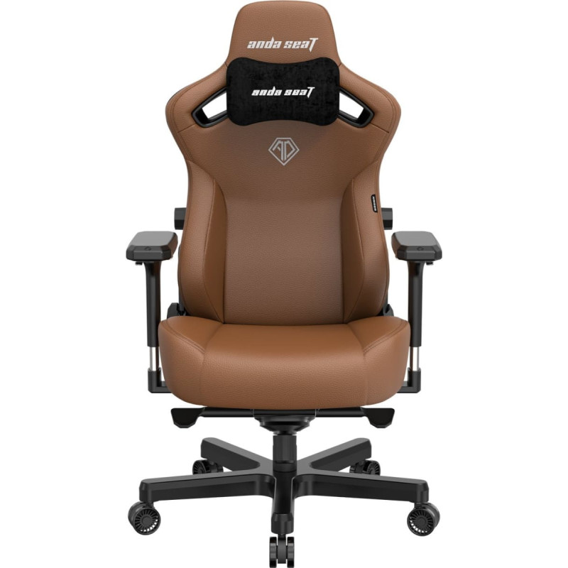 Anda Seat Fotel gamingowy sk&oacute;rzany Anda Seat Kaiser 3 L brązowy obrotowy