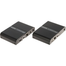 Noname System przekazu sygnału AV EXTENDER HDMI+USB-EX-100-4K-V2