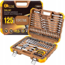 Forcekraft Zestaw narzędzi 1/2'' i 1/4'' 125el. (6-kątnych) (4-32mm)