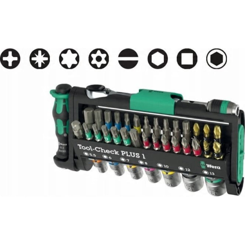 Wera Tool-Check Plus Imperial 1, 39-teilig