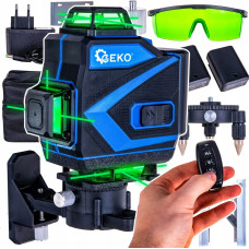 Geko Laser krzyżowy 360&deg; 4D + 2xAKU + walizka + akcesoria (4)