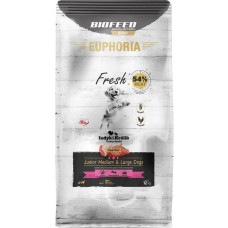 Biofeed Euphoria Fresh Meat Junior Medium & Large Indyk i Kr&oacute;lik 12kg