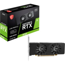 MSI Graphics card GeForce RTX 3050 LP E 6G OC
