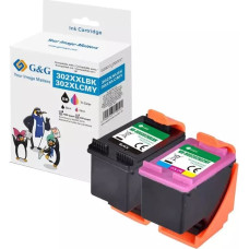 G&G Tusz G&G Patronen Multipack kompatybilny z HP 302XL BK+COL