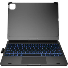4Kom.pl Etui Typecase Flexbook Touch             z klawiaturą do iPad Air 11'' 2024/2025 szary