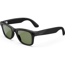 Meta Ray-Ban Wayfarer G2 Czarny błyszczący, Zielony AI Glasses
