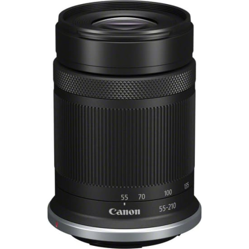 Canon RF-S 55-210 mm f5-7.1 IS STM Беззеркальный цифровой фотоаппарат со сменными объективами Зум-телефотообъектив Черный