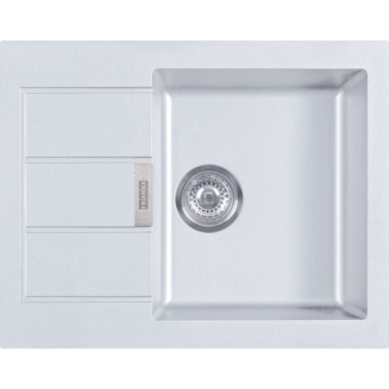 Franke Sink S2D 611-62 Arktis weiss 143.0616.341