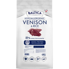 Baltica Nutraceutic Hypoallergenic Medium breeds Venison with rice - dry dog food - 12kg
