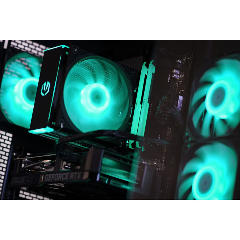 Actina 5901443416388 PC AMD Ryzen&trade; 5 7600 32 GB DDR5-SDRAM 1 TB SSD NVIDIA GeForce RTX 5070 Midi Tower Black