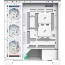 Modecom Case VOLCANO STELLAR PLUS ARGB MIDI 5F White