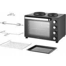 Sencor Mini piekarnik Sencor SEO 4800BK Mini piekarnik z 2 elementami grzejnymi 48L 3500W SEO 4800BK (8590669395965)