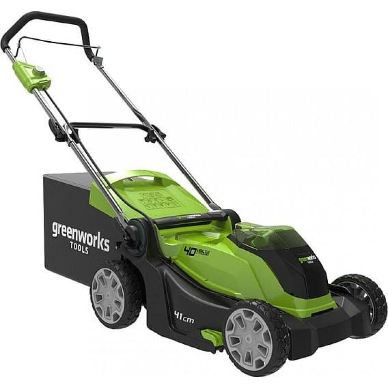 Greenworks Cordless mower 40V 4Ah 41 cm Greenworks G40LM41K4 - 2504707UB