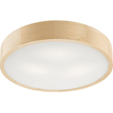 Lamkur Lampa sufitowa Lamkur Plafon drewniany sosnowy LED 3-punktowy okrągły 47cm