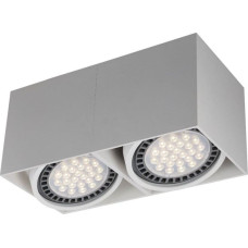 Zumaline Lampa sufitowa Zumaline Zuma Line Box 2 ACGU10-116-N spot lampa sufitowa 2x15W GU10 szary