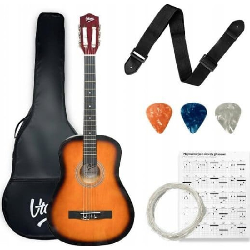 Prima V-TONE CG ONE SB gitara klasyczna 4/4 sunburst