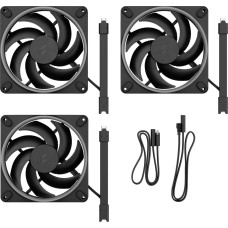 Fractal Design Fan Momentum 14 RGB 140mm 3-pack black