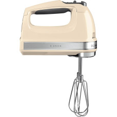 Kitchenaid 5KHM9212EAC Rankinis plaktuvas 85 W Kreminė spalva, Sidabras