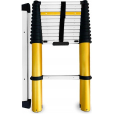 Awtools DRABEST ALUMINUM TELESCOPIC LADDER 13 steps 3.8 m MAX 150 kg