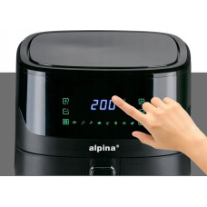 Noname Alpina Airfryer 6l 1600W black 27218 (8711252272184)