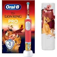 Oral-B Szczoteczka Oral-B Pro Kids Kr&oacute;l Lew Czerwona