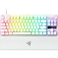 Razer Huntsman V3 Pro Tenkeyless 8KHz | Gaming keyboard | Wired | US | White | Razer Analog Optical Switch Gen-2
