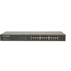 Tp-Link TL-SG1024 Nepārvaldīts Gigabit Ethernet (10/100/1000) 1U Melns