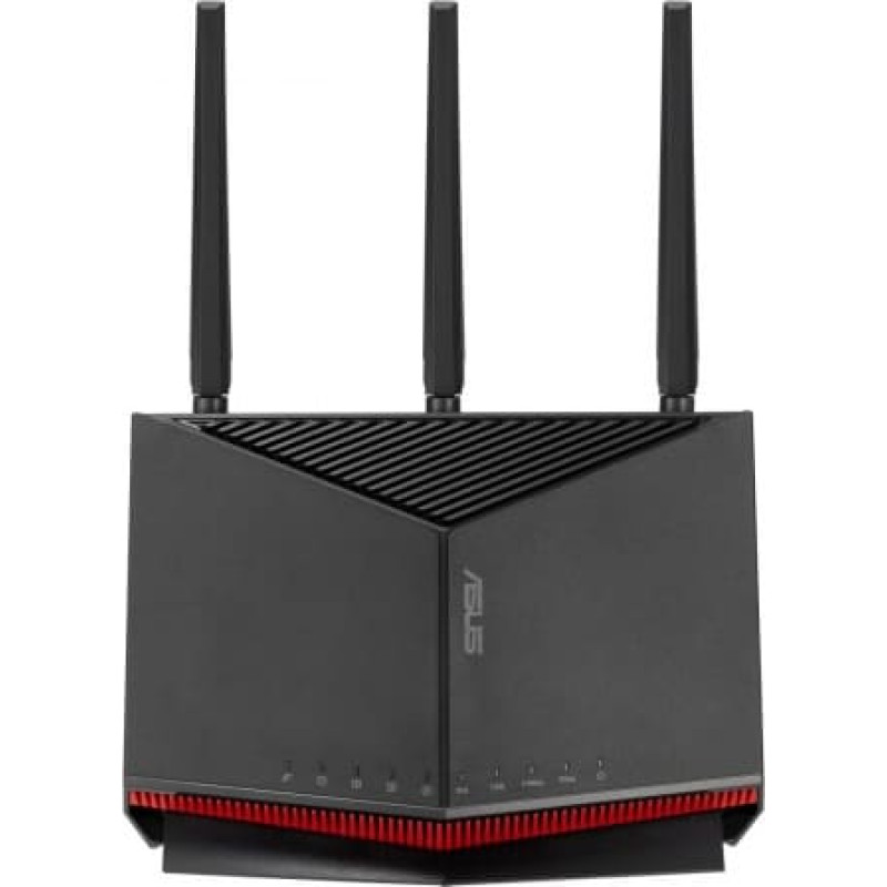 Asus RT-BE86U беспроводной маршрутизатор 10 Gigabit Ethernet Двухдиапазонный (2,4Ггц/5Ггц) Черный