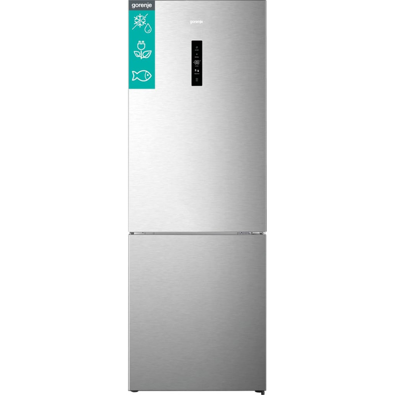 Gorenje NRK720EAXL4 fridge-freezer Freestanding 495 L E Grey