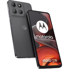 Motorola moto g15 17,1 cm (6.72") Dviguba SIM jungtis Android 15 4G C tipo USB 8 GB 128 GB 5200 mAh Pilka