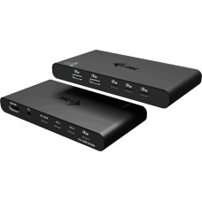 I-Tec C31KVMHDMIDOCKPD s&uuml;learvuti dokk ja pordireplikaator Juhtmega &uuml;hendatud USB 3.2 Gen 1 (3.1 Gen 1) Type-C Must