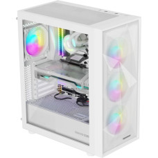 Genesis Diaxid 605 ARGB Midi Tower Valge