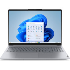 Lenovo ThinkBook 16 G8 IAL Intel Core Ultra 5 225U S&uuml;learvuti 40,6 cm (16") WUXGA 16 GB DDR5-SDRAM 512 GB SSD Wi-Fi 6E (802.11ax) Windows 11 Pro Inglise Hall
